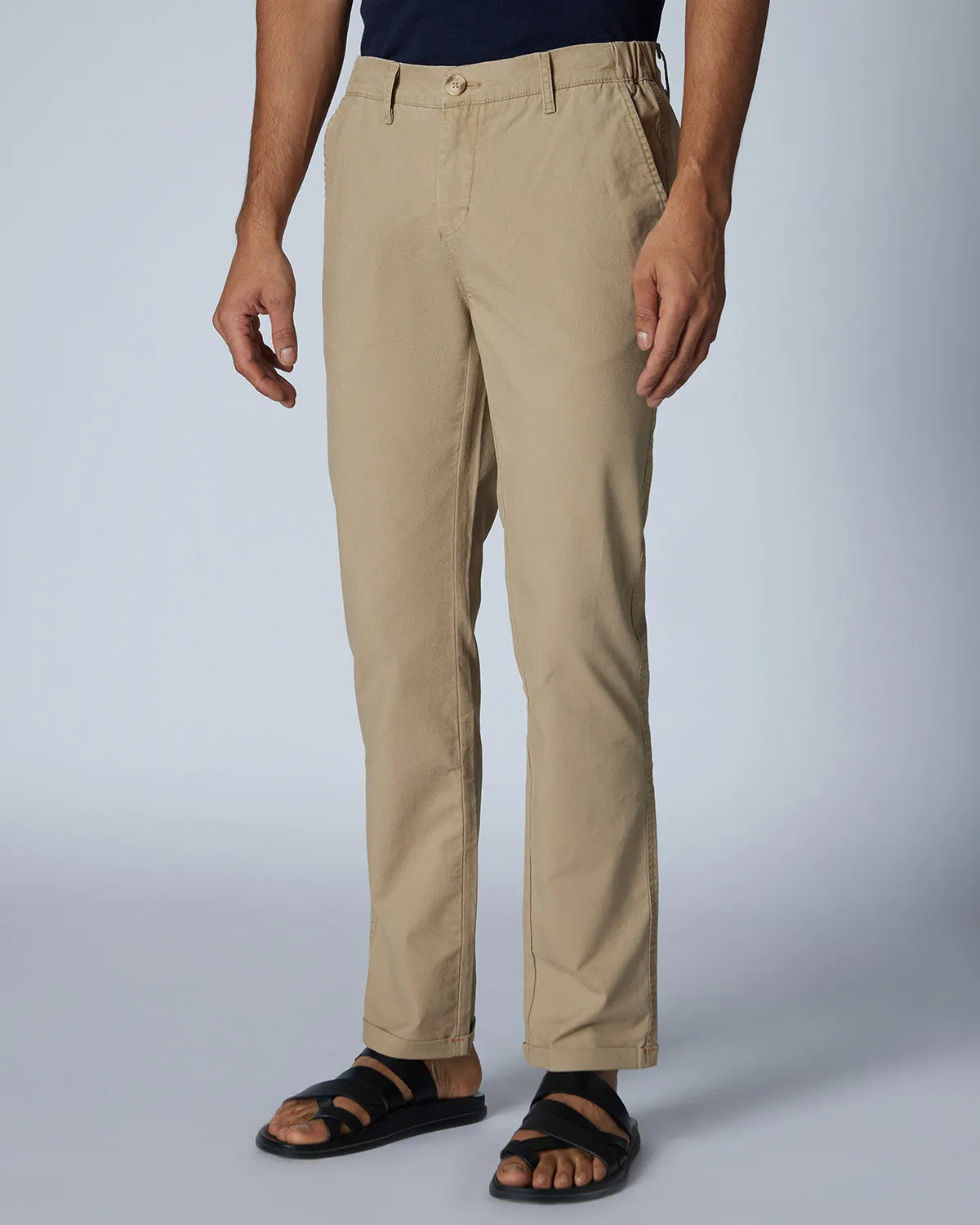 Acorn Casual Stretch Chinos - Khaki