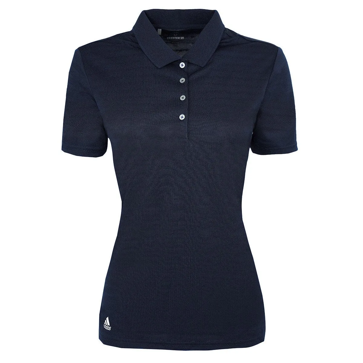 adidas Women's Shadow Stripe Sport Polo Shirt