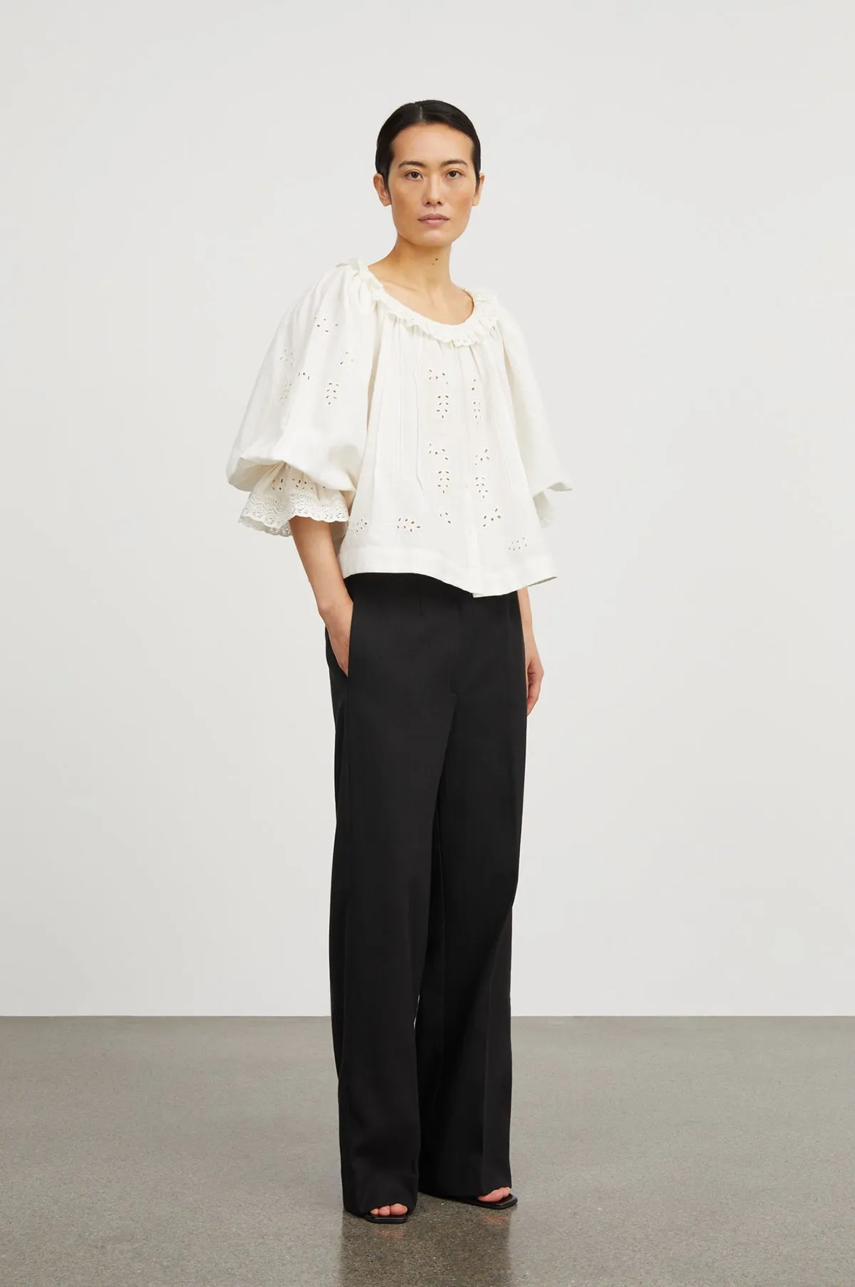 Aliso Blouse Off White