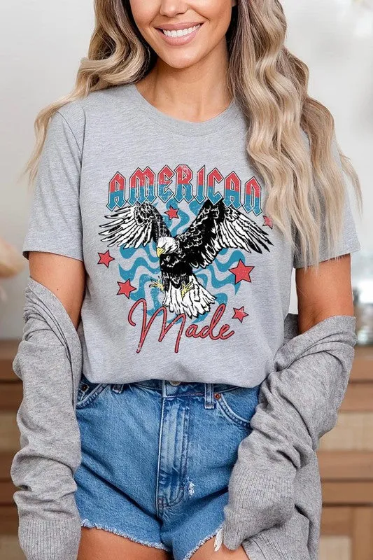 America Made Eagle USA Graphic T Shirts