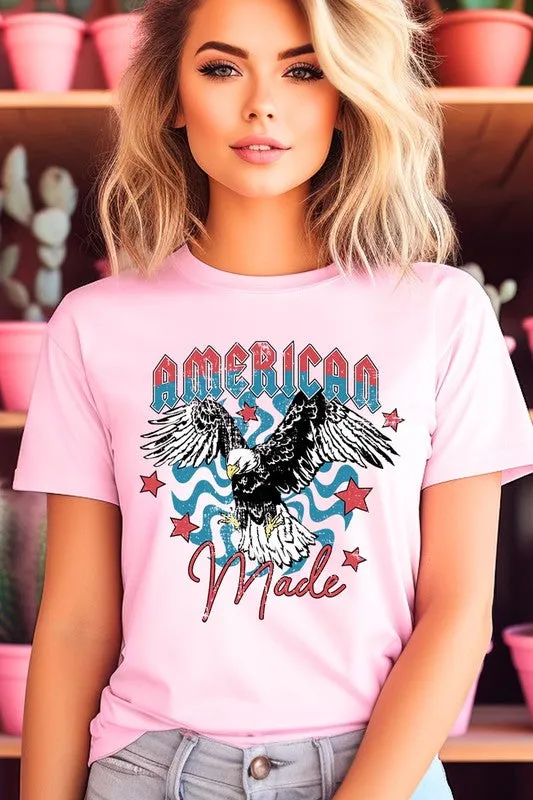 America Made Eagle USA Graphic T Shirts