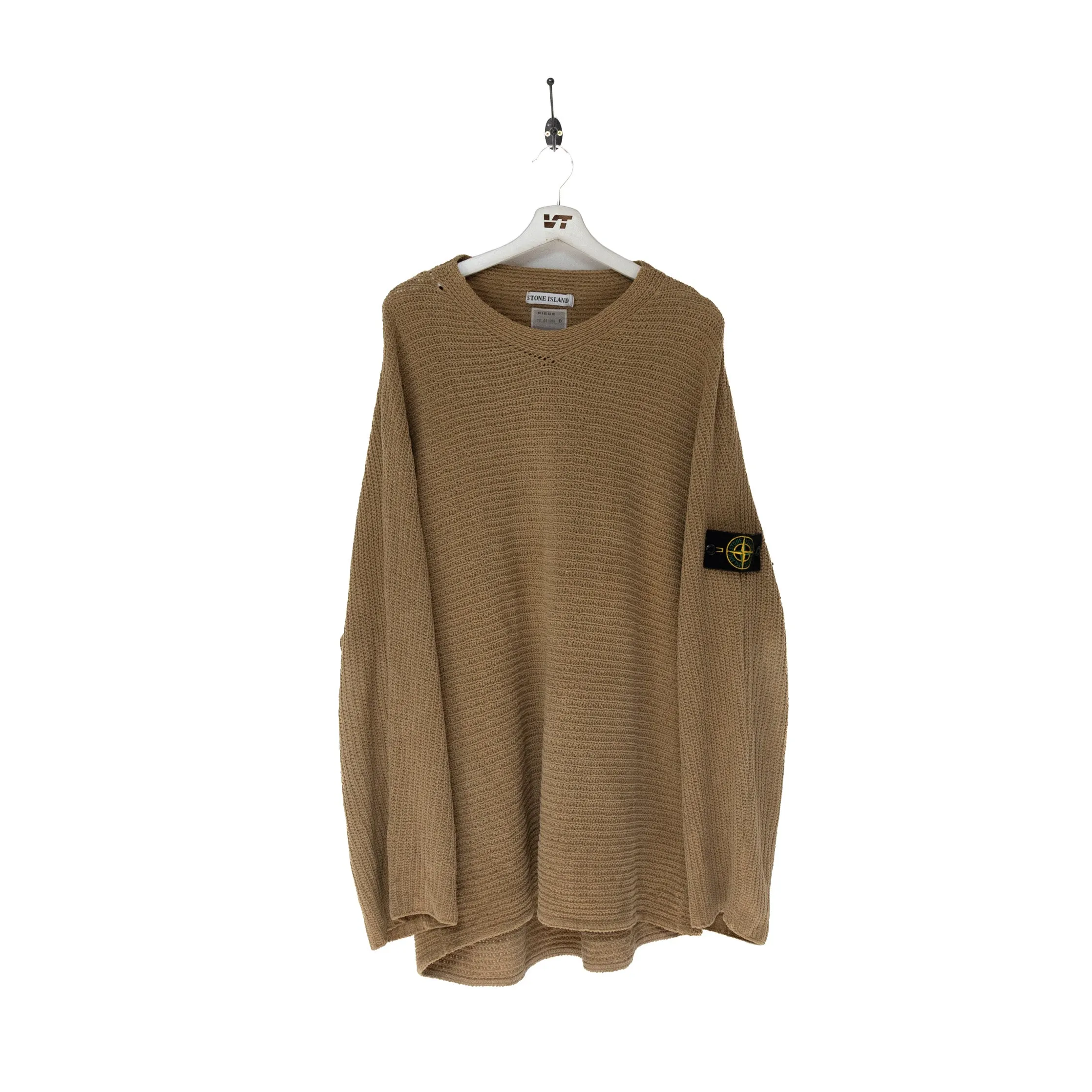 A/W 1999 Stone Island Camel Knit Sweater