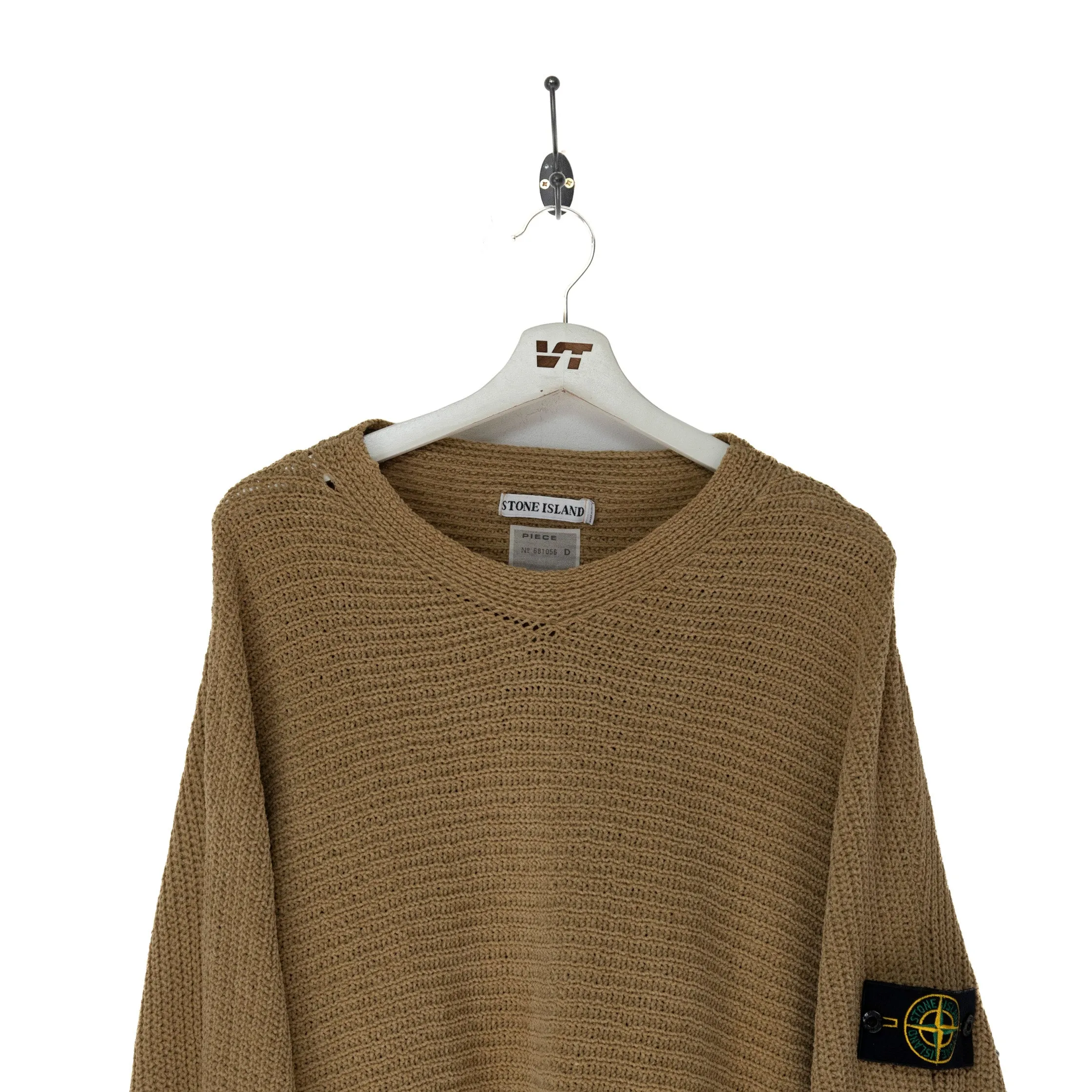 A/W 1999 Stone Island Camel Knit Sweater