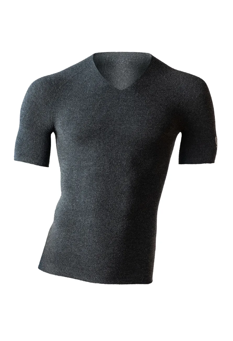 Base Layer V Neck Short Sleeve