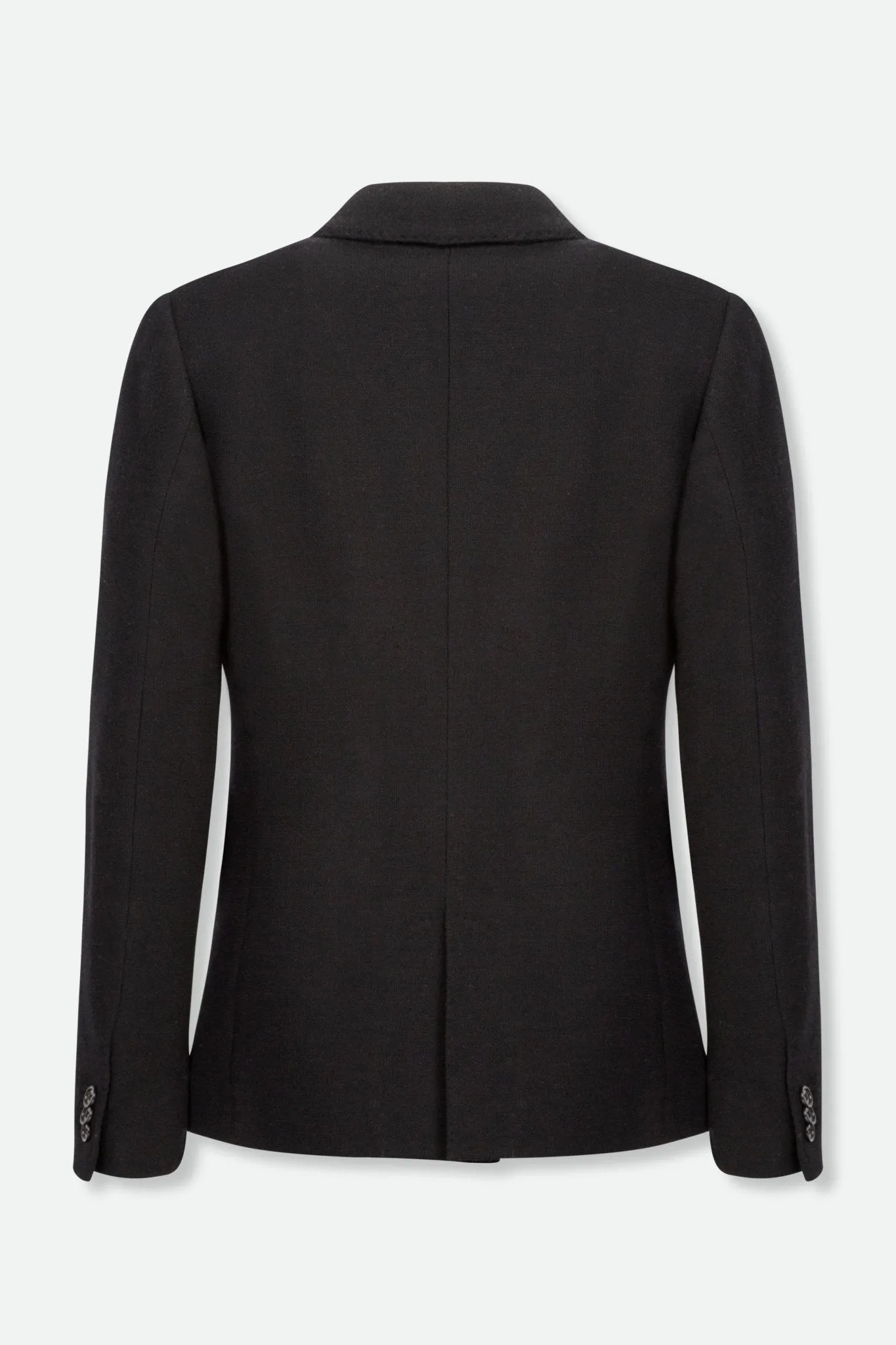 BIANCA BUTTON BLAZER IN ITALIAN WOVEN WOOL