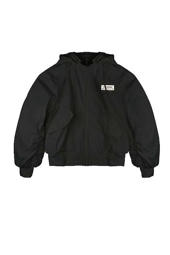 Black Unisex Oversized Jacket