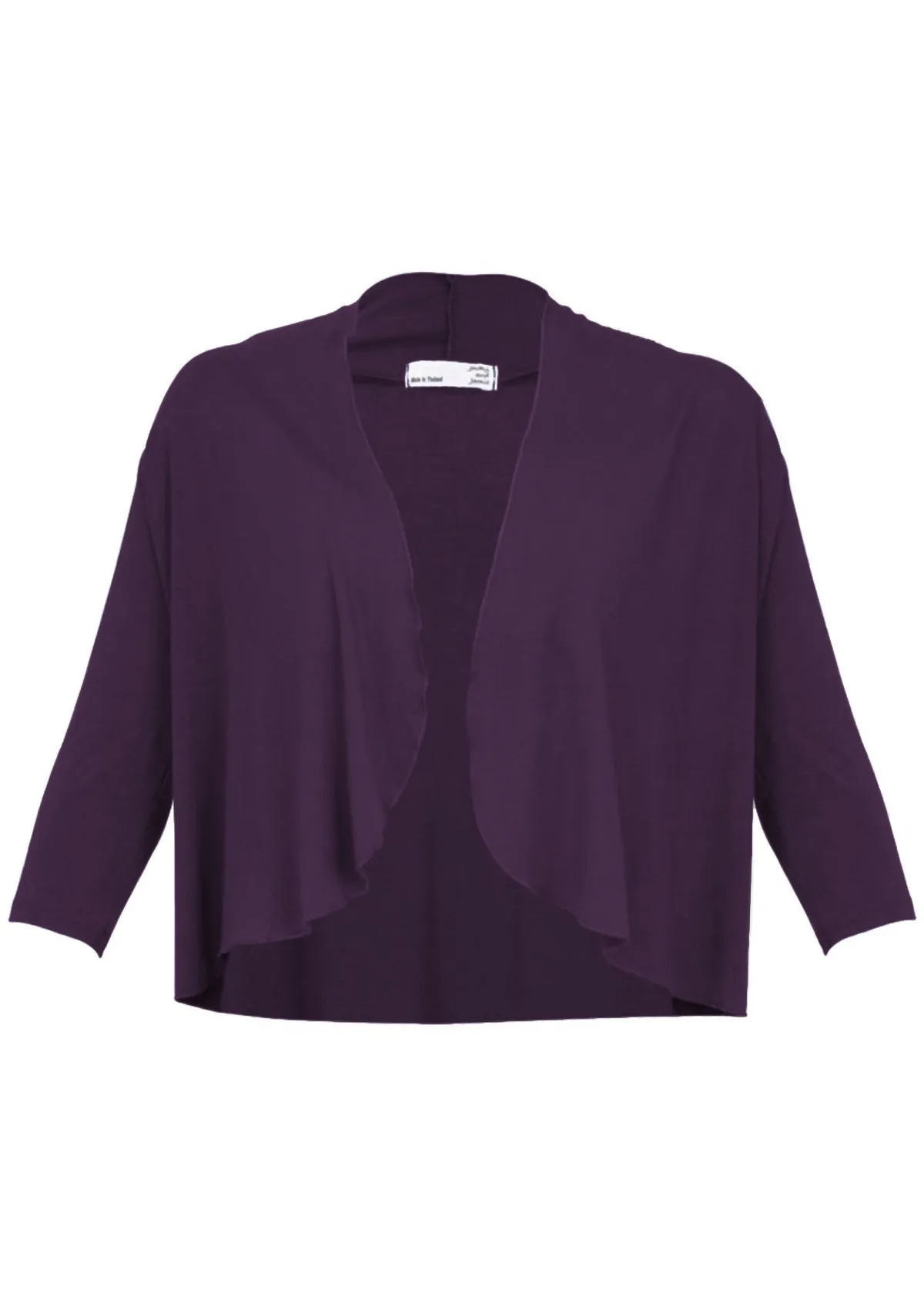 Bolero Cardi Dark Purple