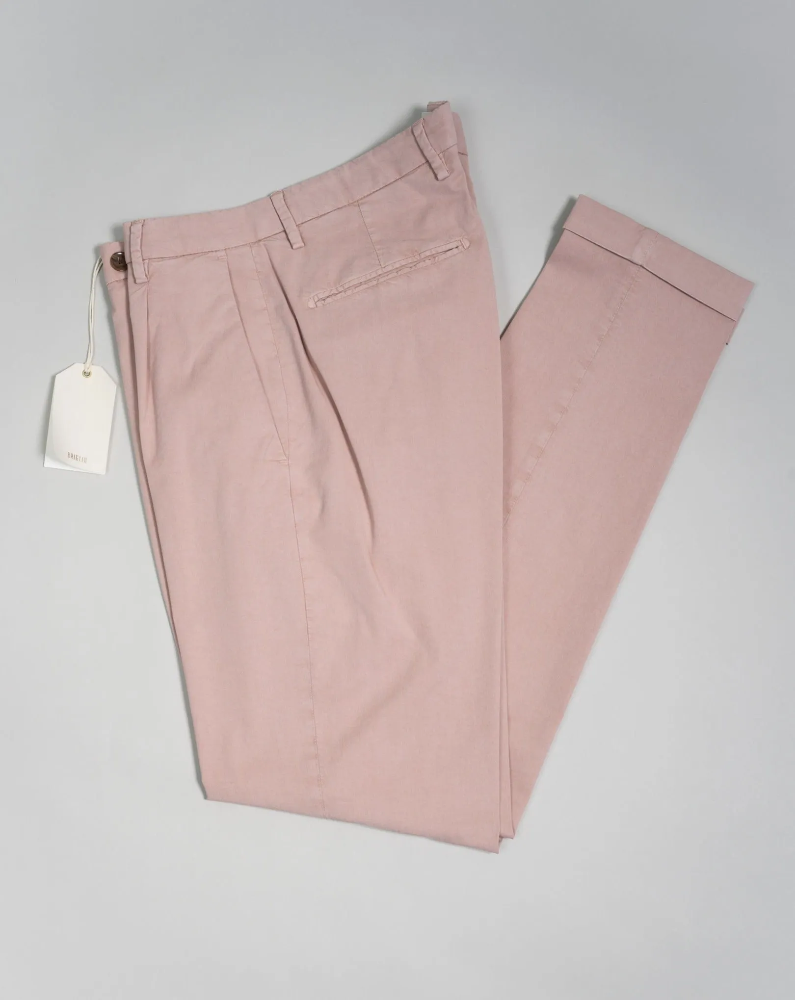 Briglia Garment Dyed Chinos / Light Rosa