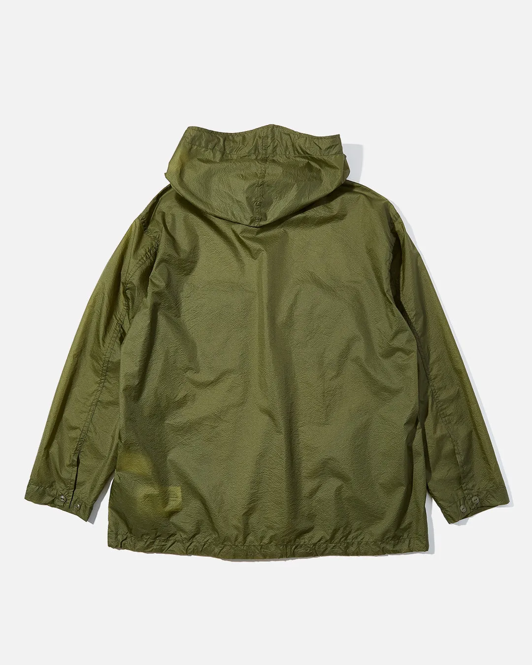 Cagoule Shirt - Olive Nylon Micro Ripstop