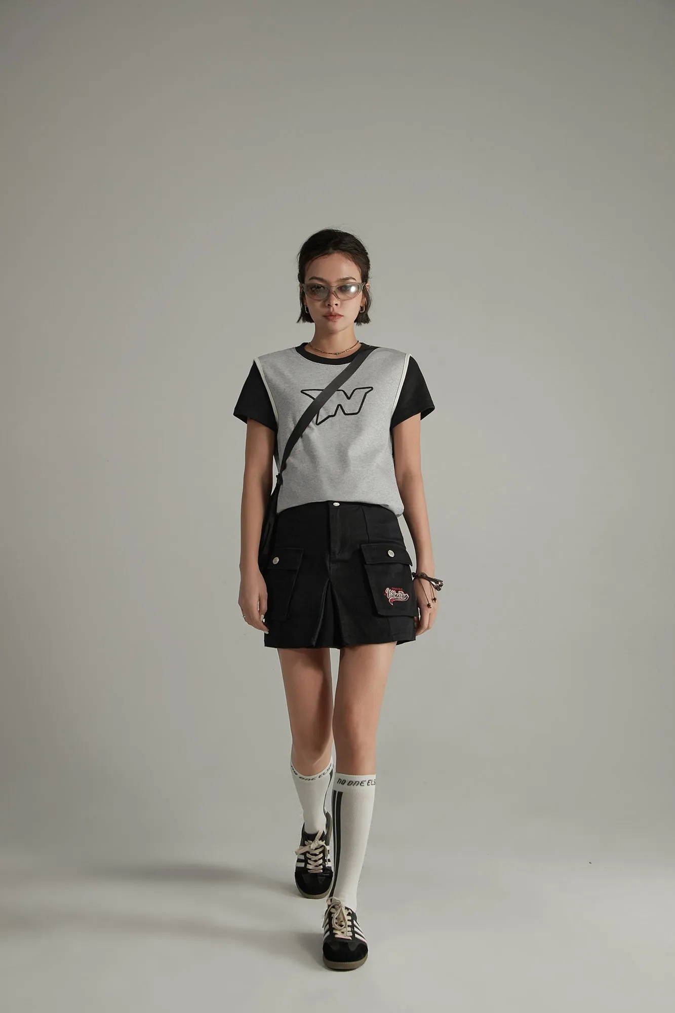 Cargo Pocket Mini Skirt