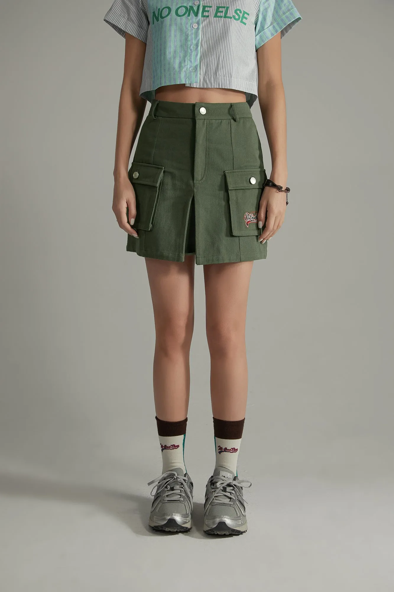 Cargo Pocket Mini Skirt