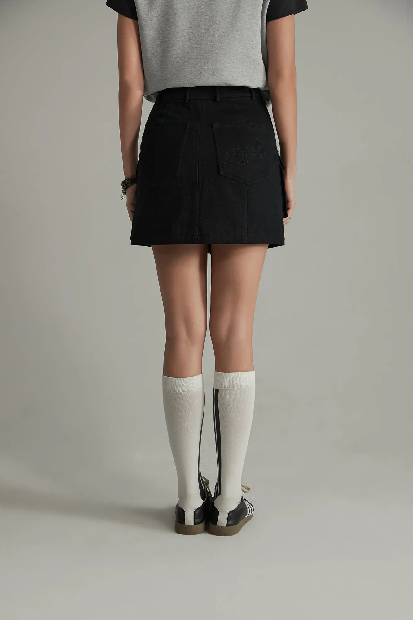 Cargo Pocket Mini Skirt