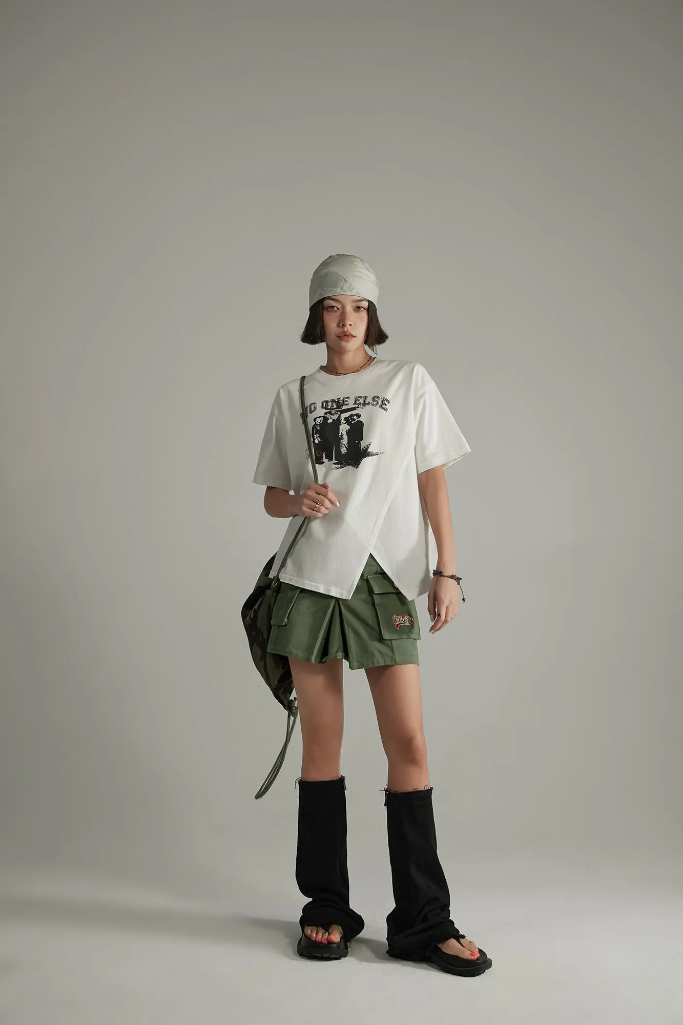 Cargo Pocket Mini Skirt