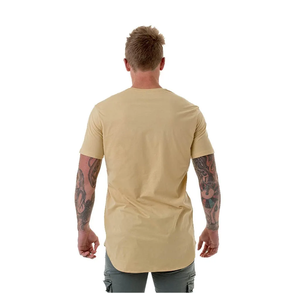 CB CLOTHING – MEN'S LONG CURVED T-SHIRT