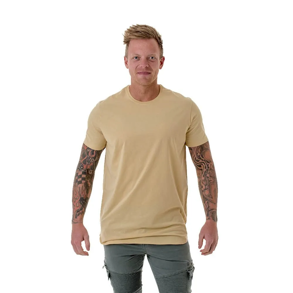 CB CLOTHING – MEN'S LONG CURVED T-SHIRT