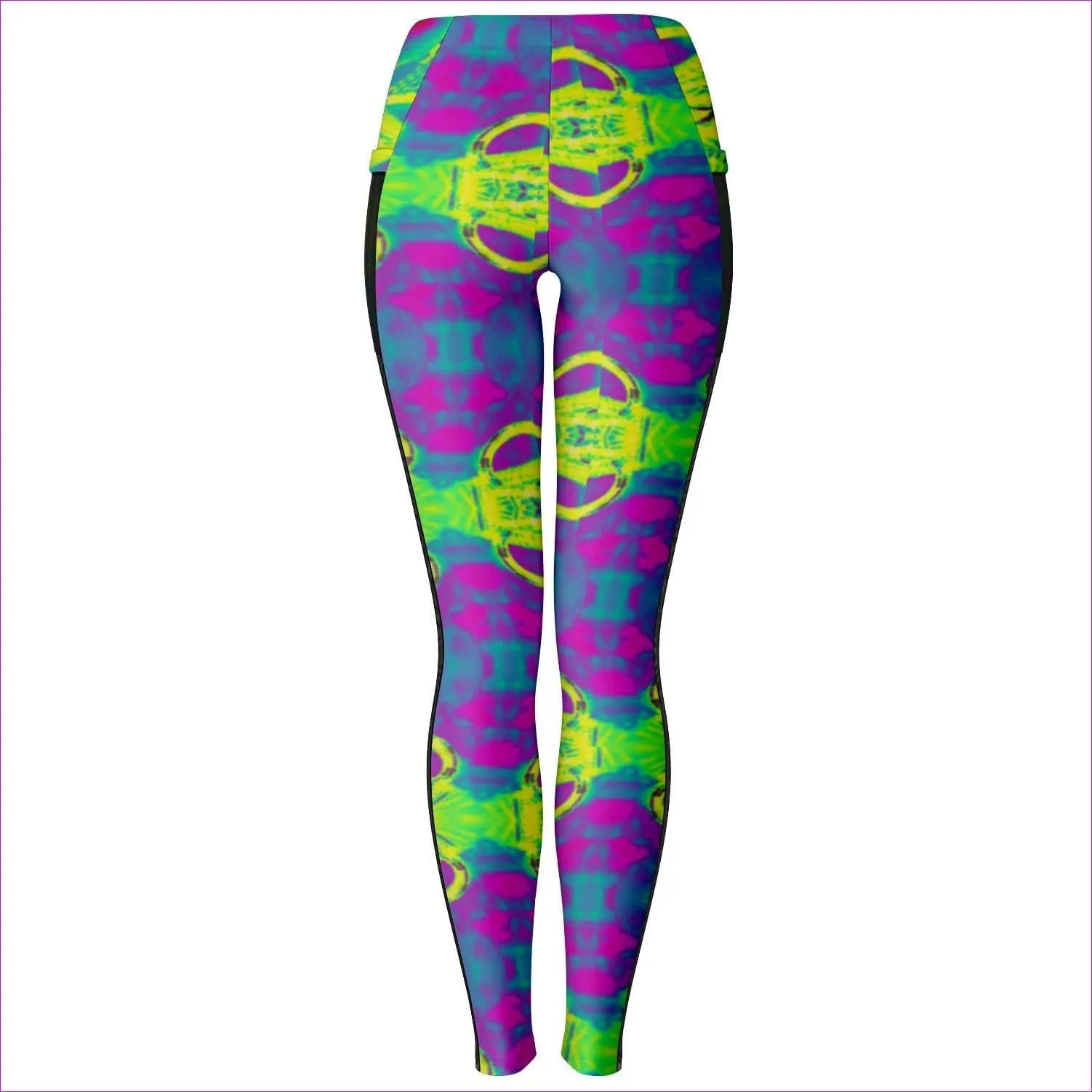 Club Lights Mesh Pocket Leggings