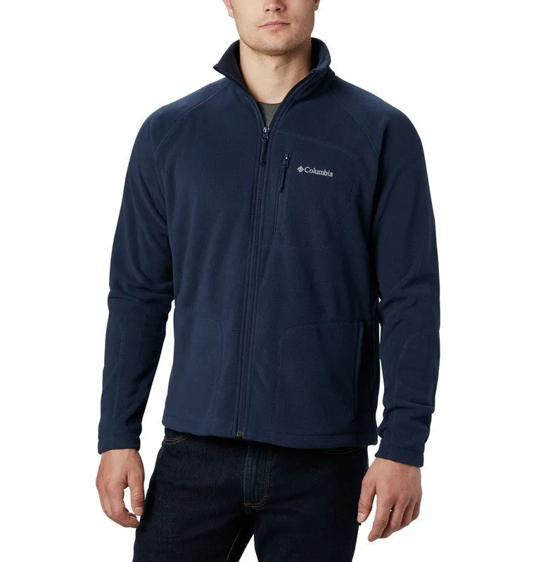 Columbia Mens Fast Trek II Full Zip Fleece Regular Fit-NAVY