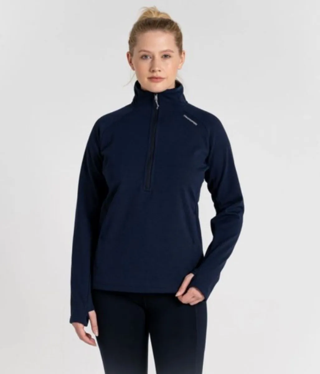 Craghoppers Navy Dynamic Pro Half Zip Fleece