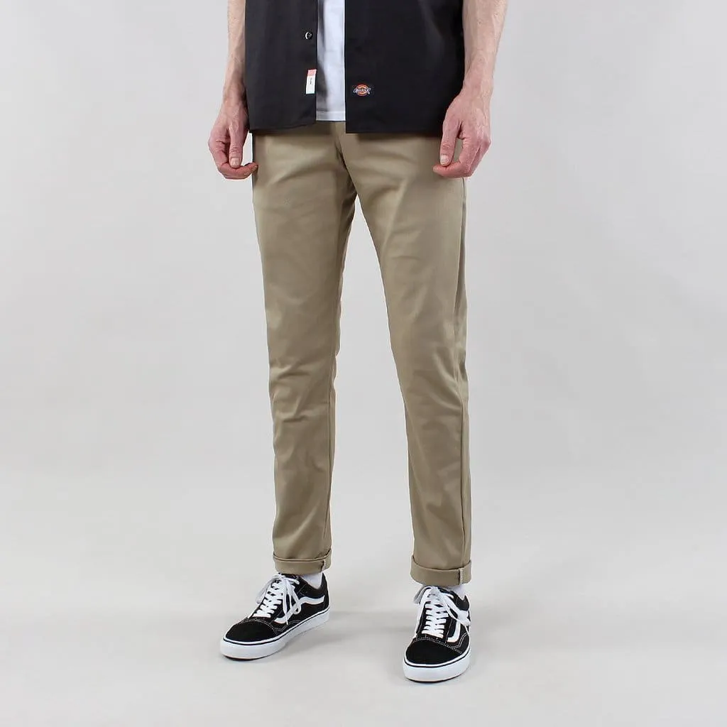 Dickies 803 Skinny Fit Work Pants in Khaki