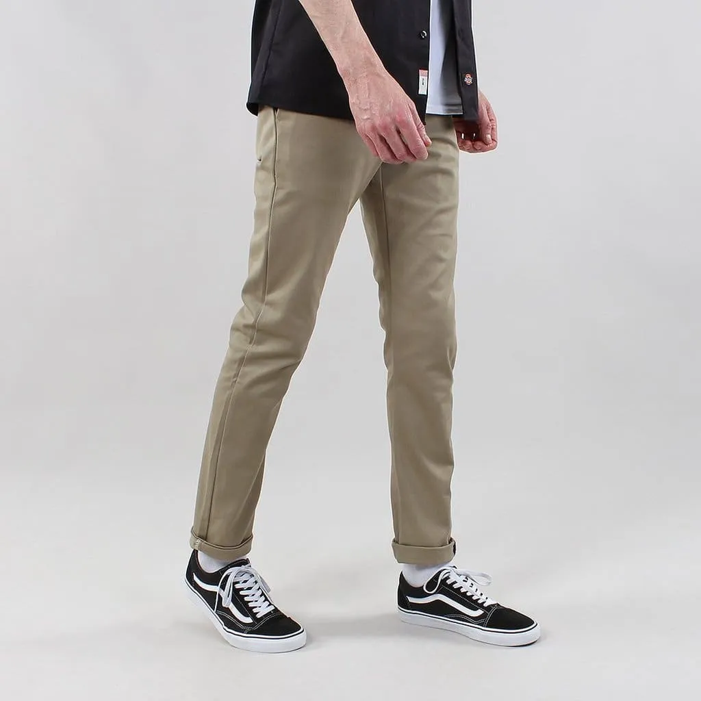 Dickies 803 Skinny Fit Work Pants in Khaki