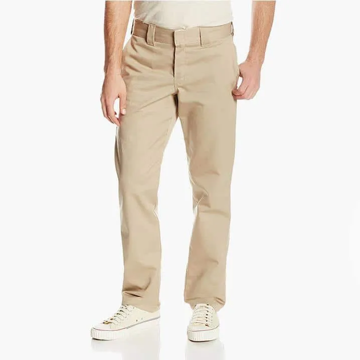 Slim Fit Tapered Leg Khaki Dickies 830 Work Pants