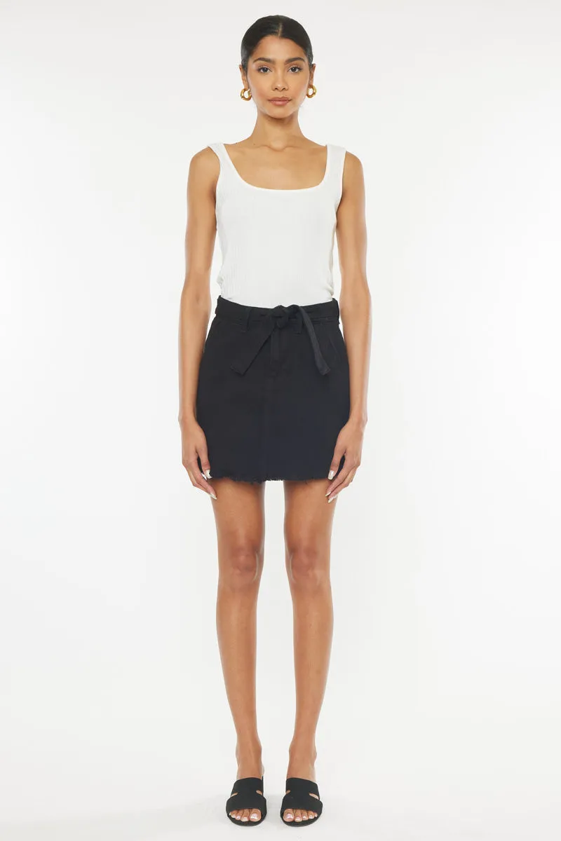 Eleanor Belted Mini Skirt