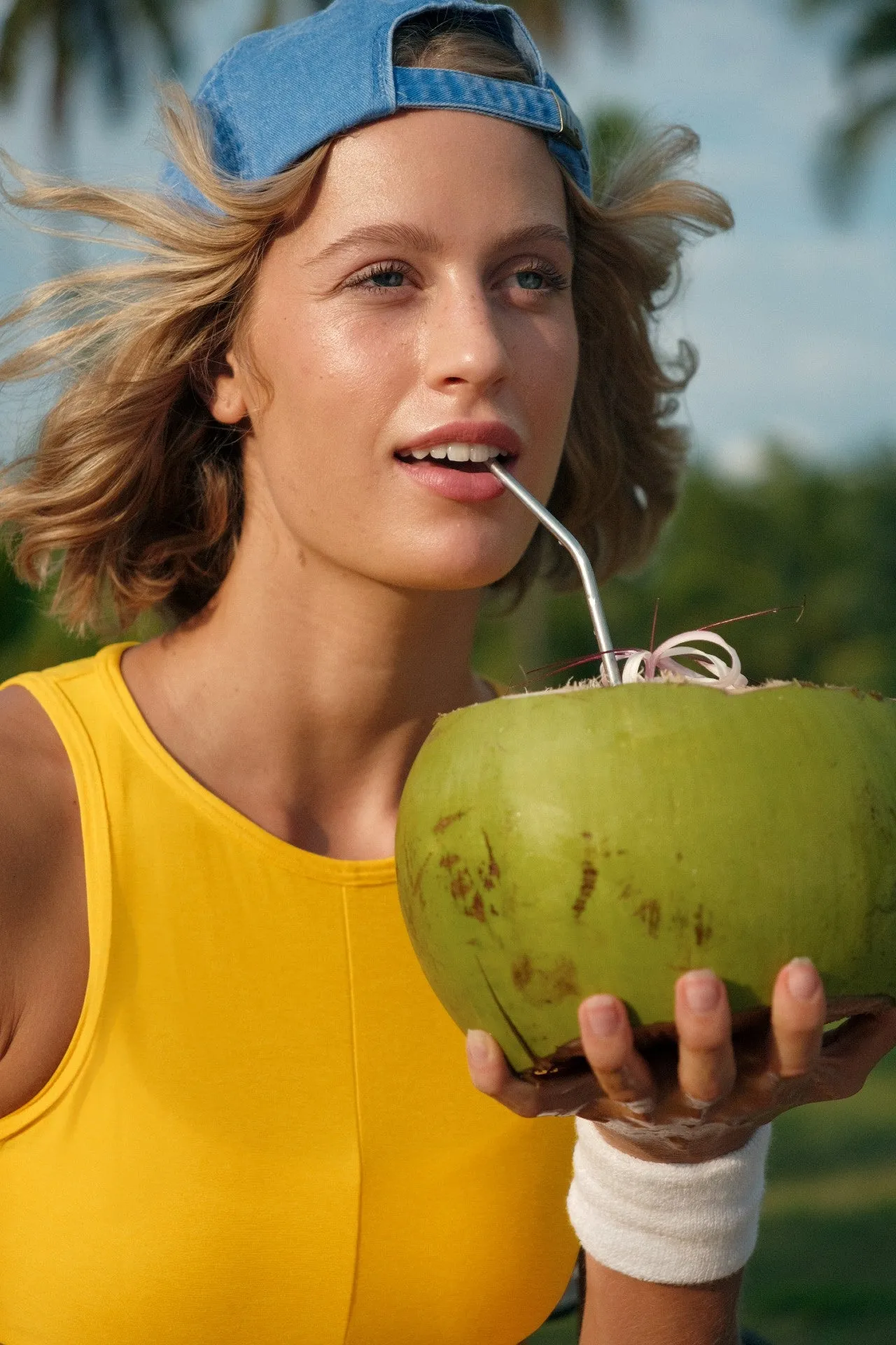 Embrace Cropped Tank - Sunflower Yellow