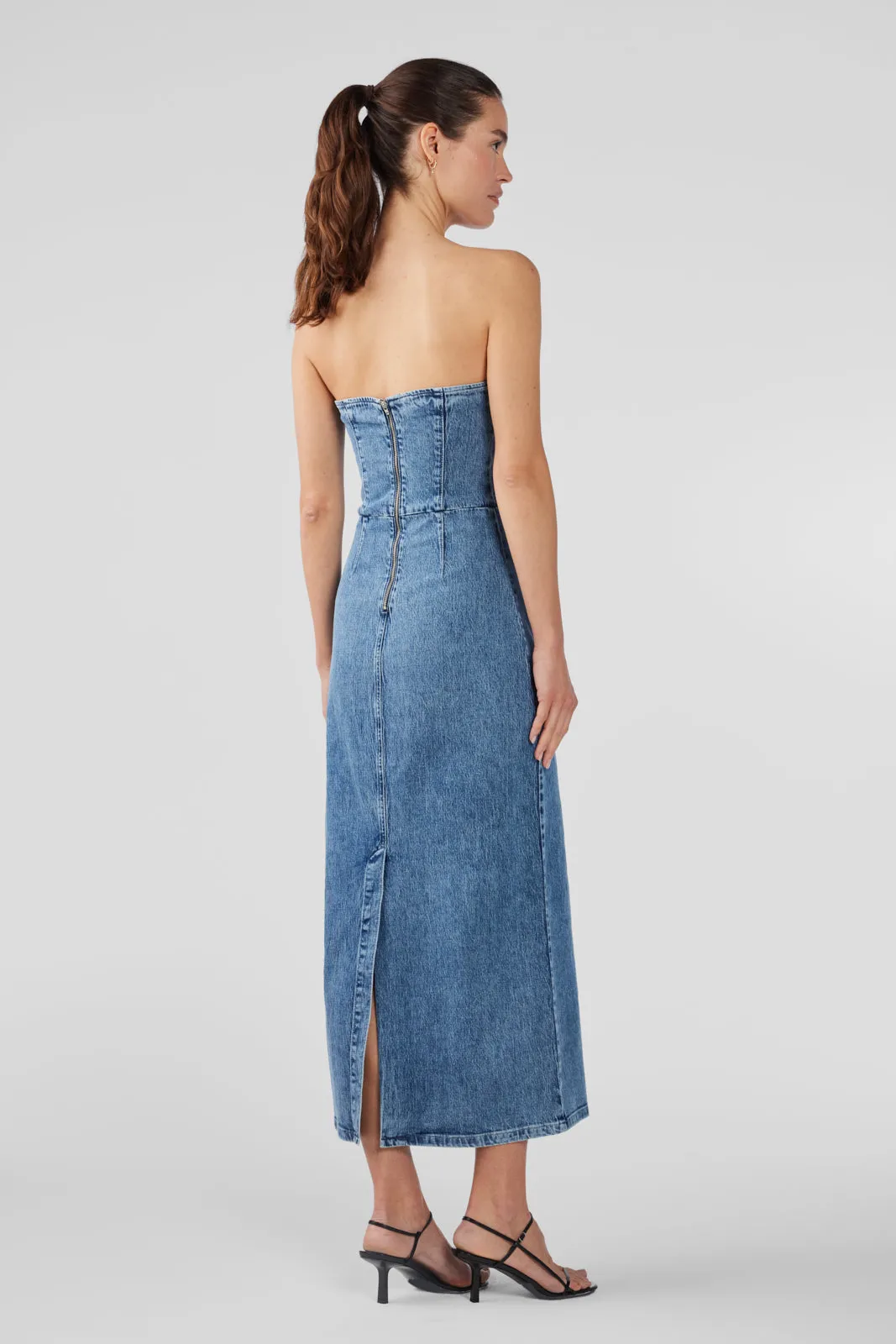 Frenchie Tube Dress - Prime Indigo