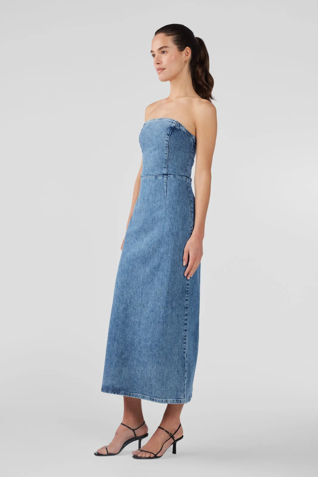 Frenchie Tube Dress - Prime Indigo