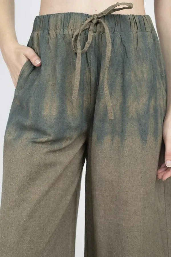 Hip Tie-Dye Palazzo Pant