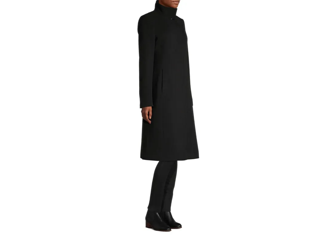 Cashmere and Wool Coat in HiSO Wing Collar Style