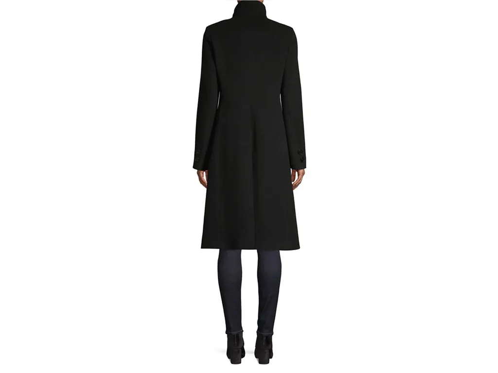 Cashmere and Wool Coat in HiSO Wing Collar Style