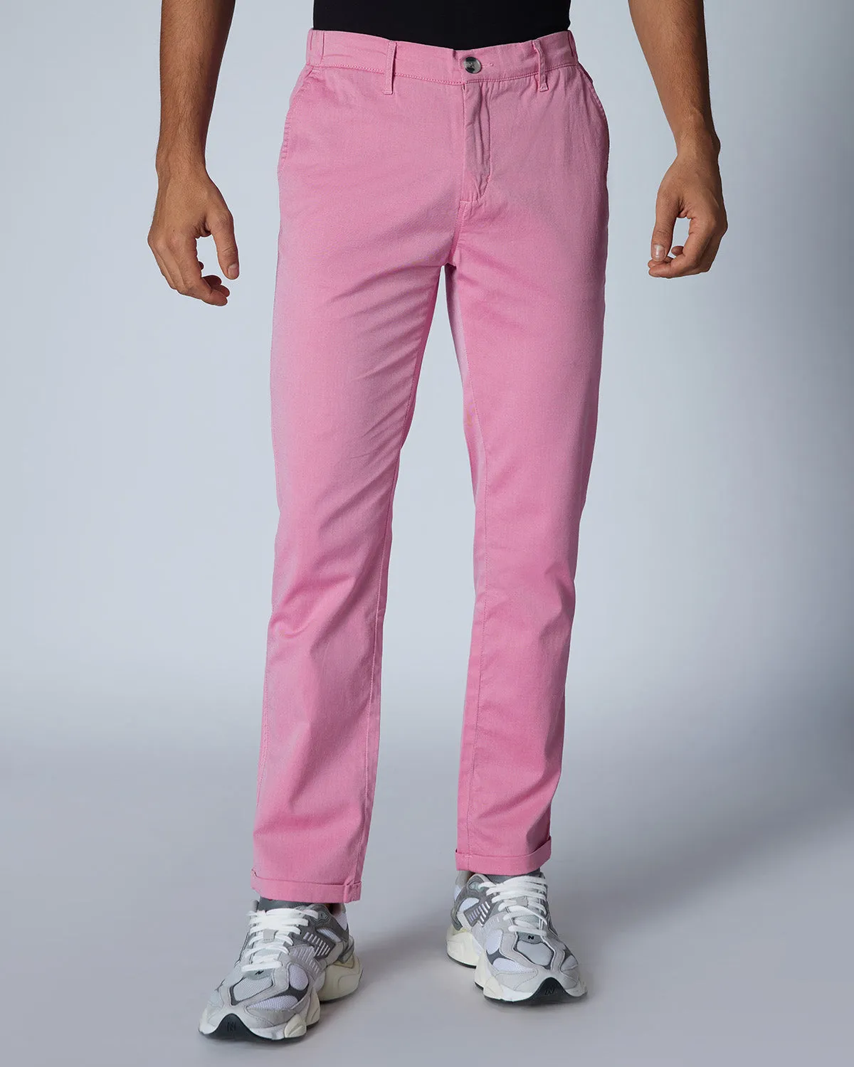 Horizon Casual Stretch Chinos - Pink