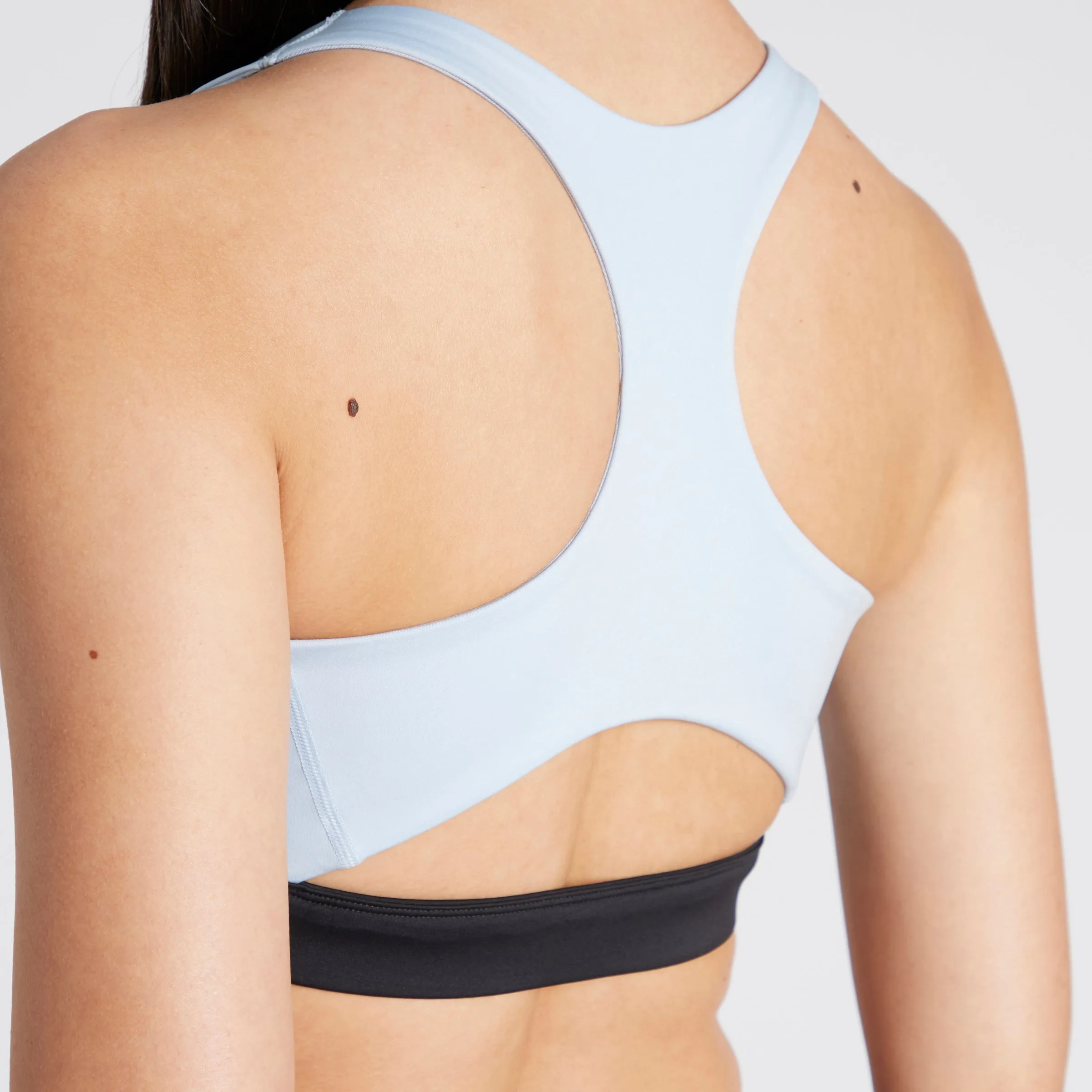 Id Train Racer Bra Pale Blue