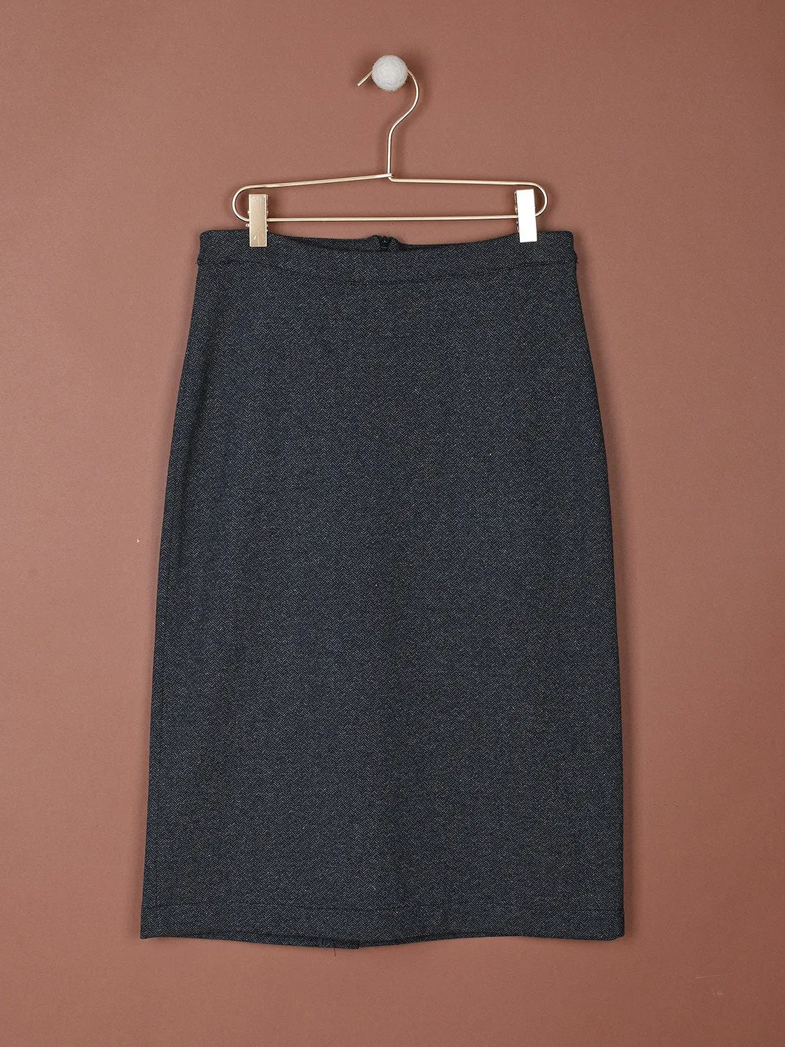 Indi & Cold Pencil Skirt in Grey