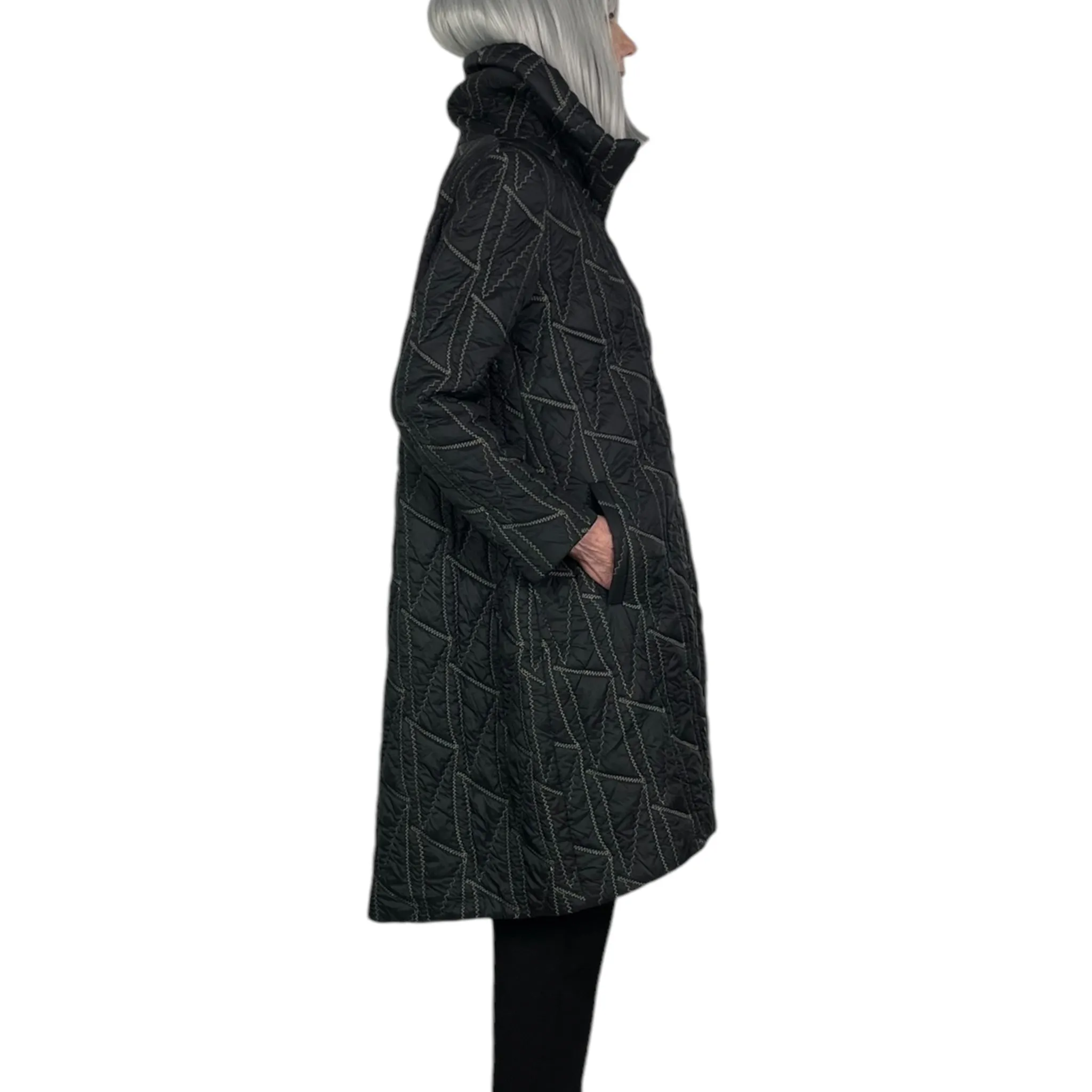 LENORE QUILTED COAT