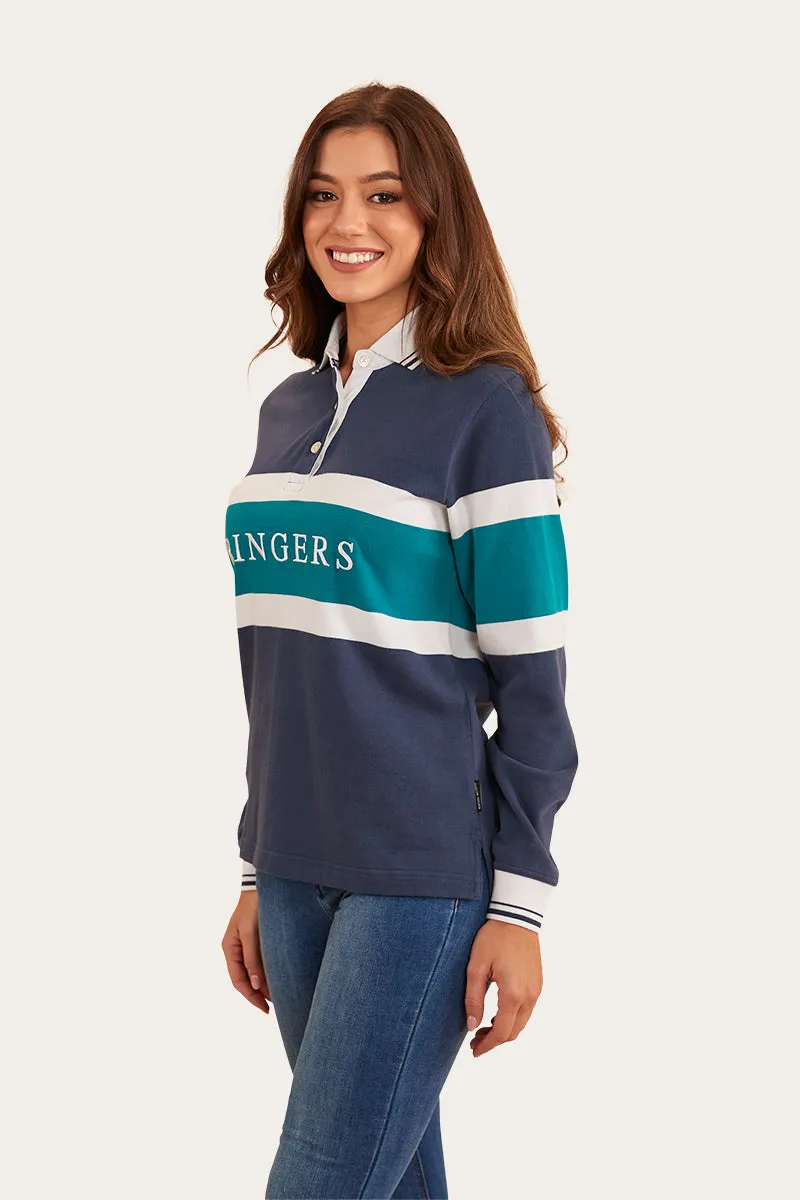 Lottie Womens Rugby Jersey - Navy