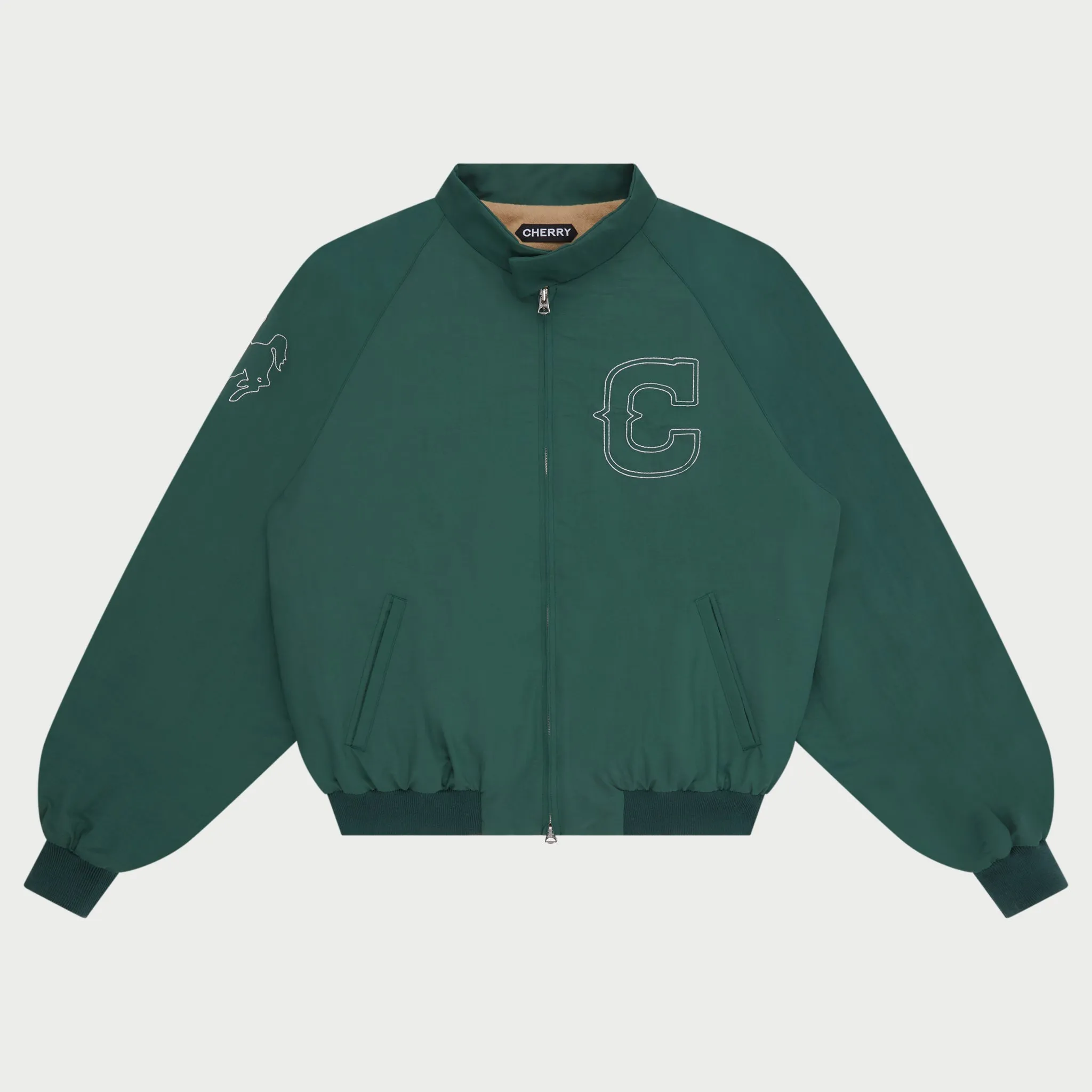 Nylon Championship Jacket (Cactus)