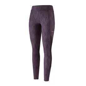 Patagonia Women's Endless Run Tights - Falling Seeds: Piton Purple