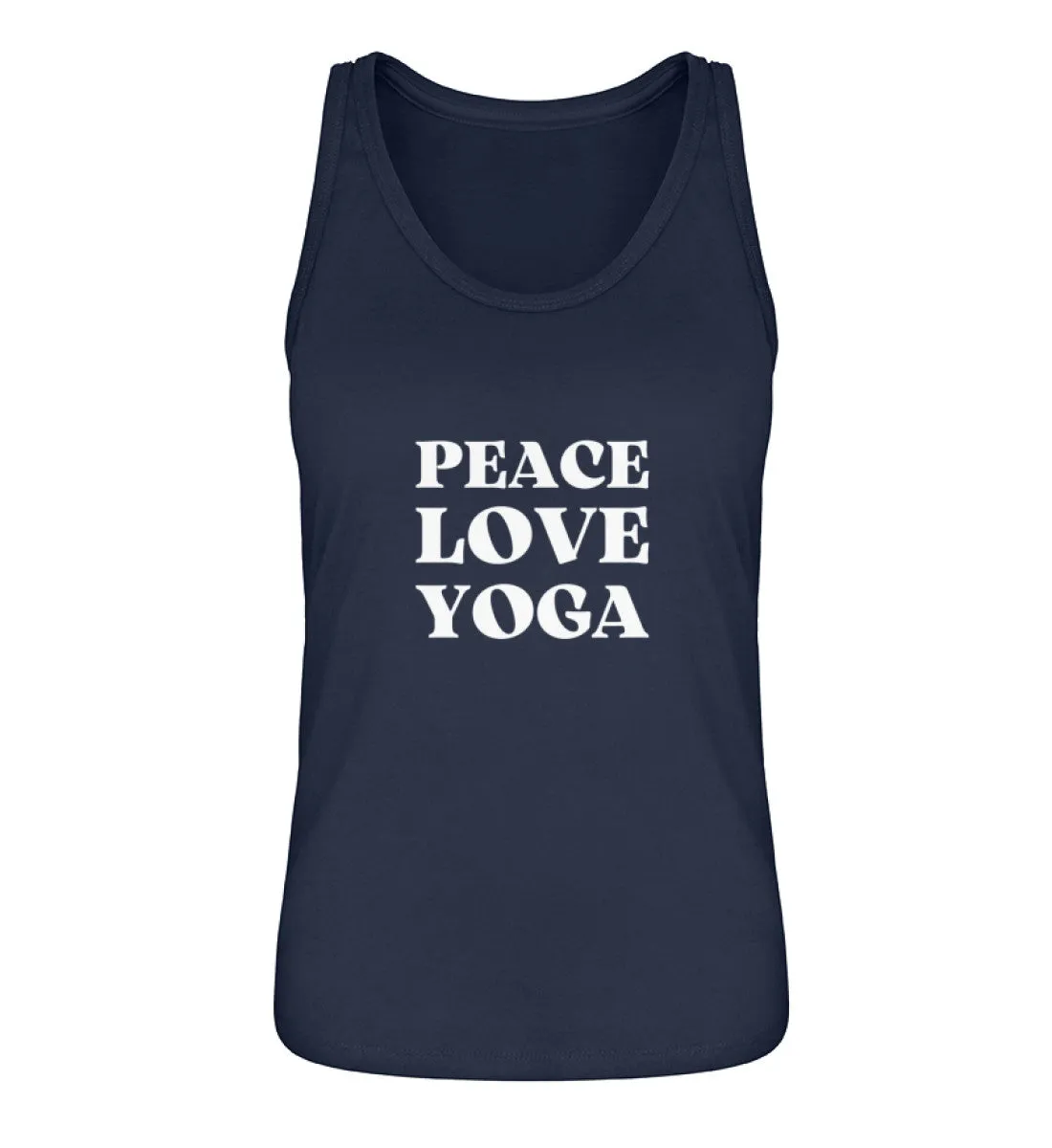 Peace Love Yoga 100% Bio Tank Top