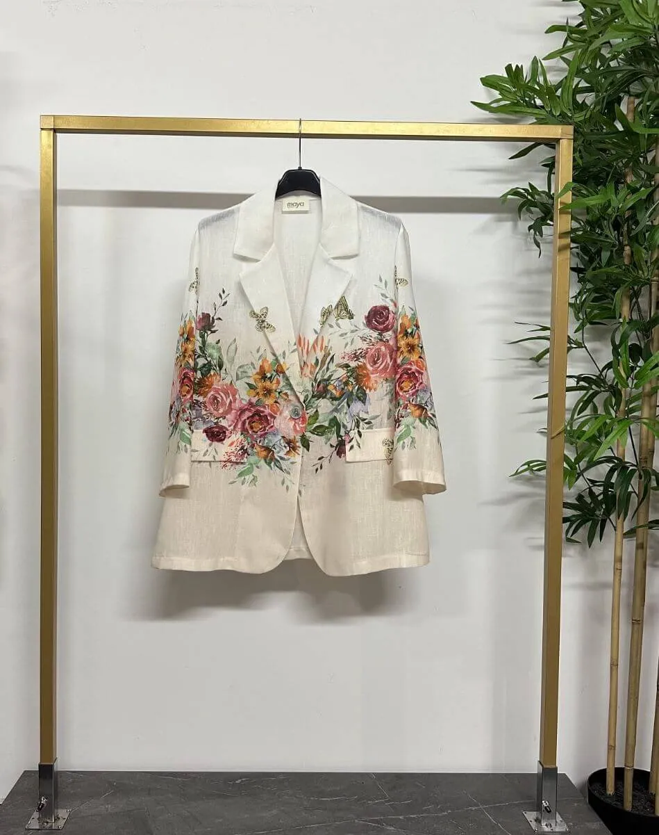 Penelope Floral Summer Blazer