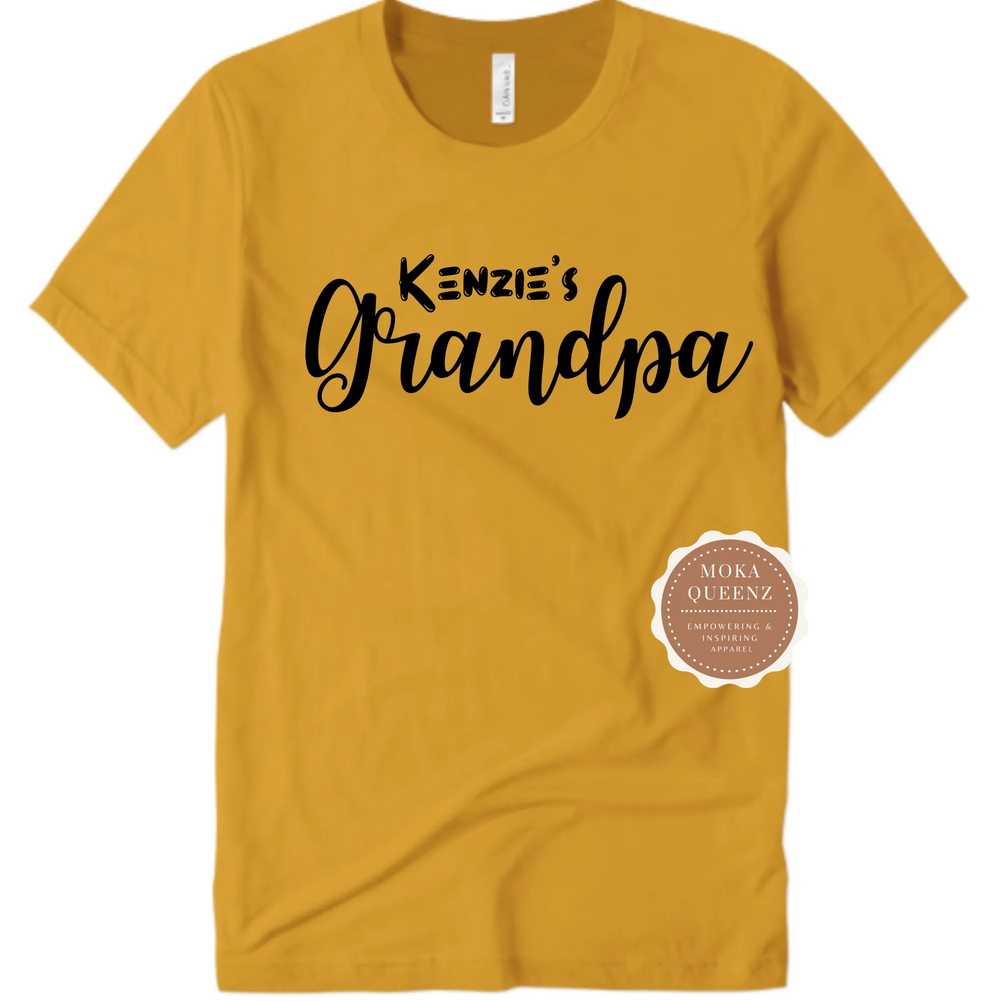 Personalized Grandpa Shirt