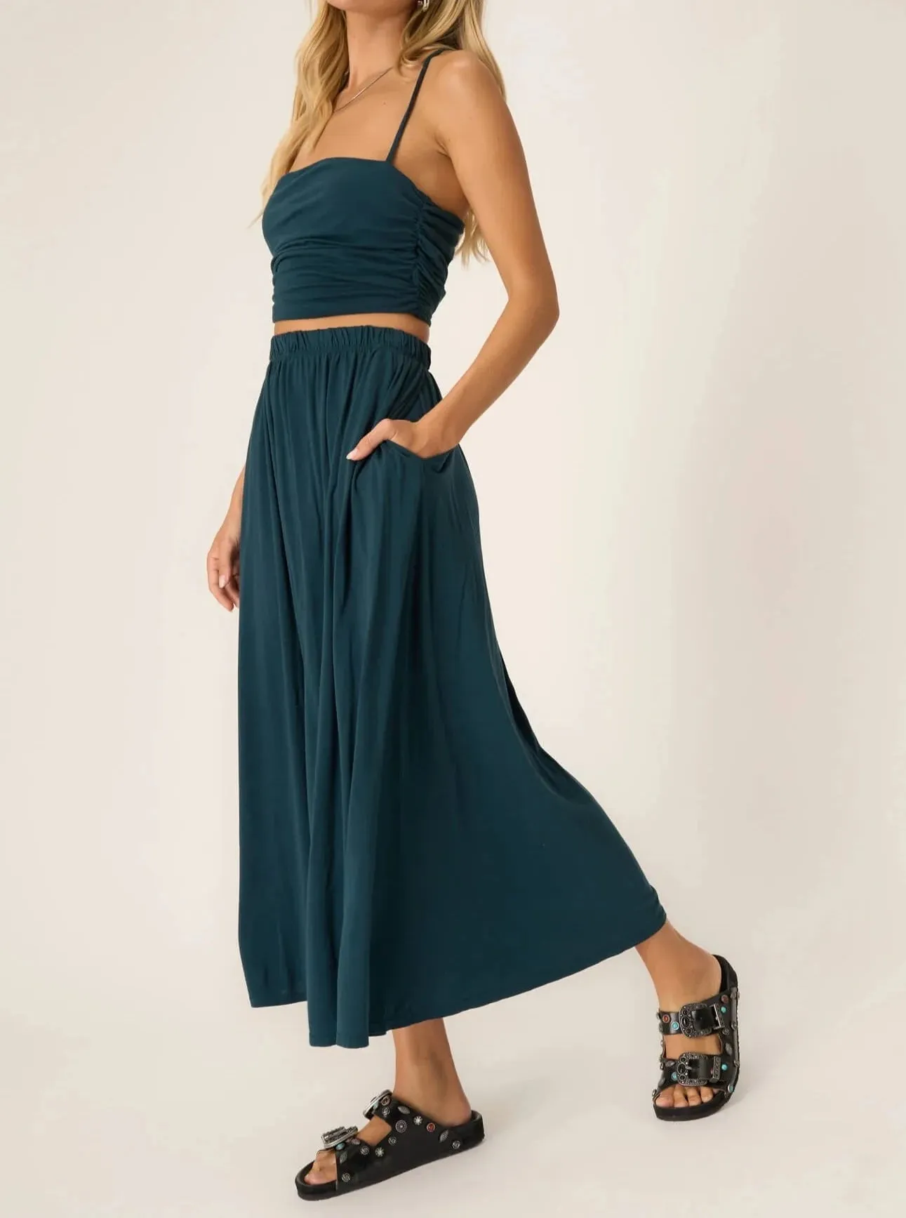 Project Social T Mykonos Volume Skirt