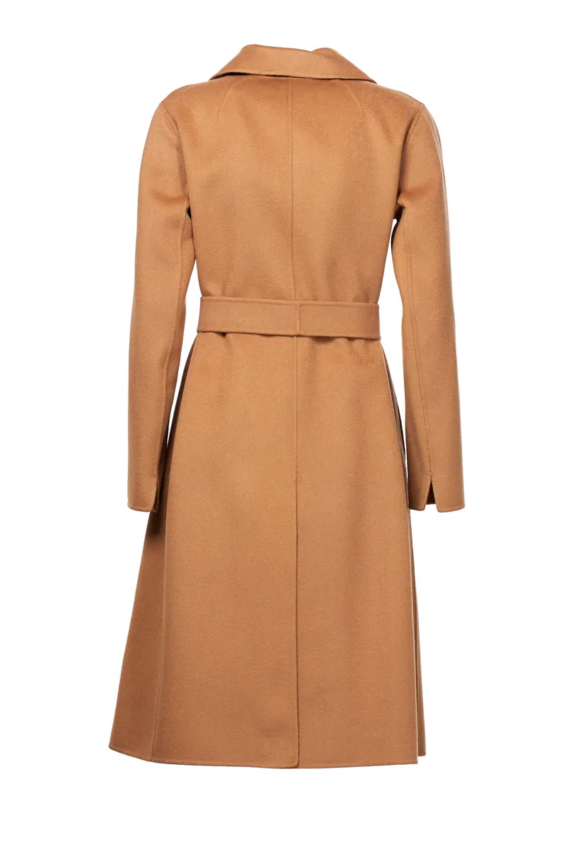 'S Max Mara Belted Long-Sleeved Coat