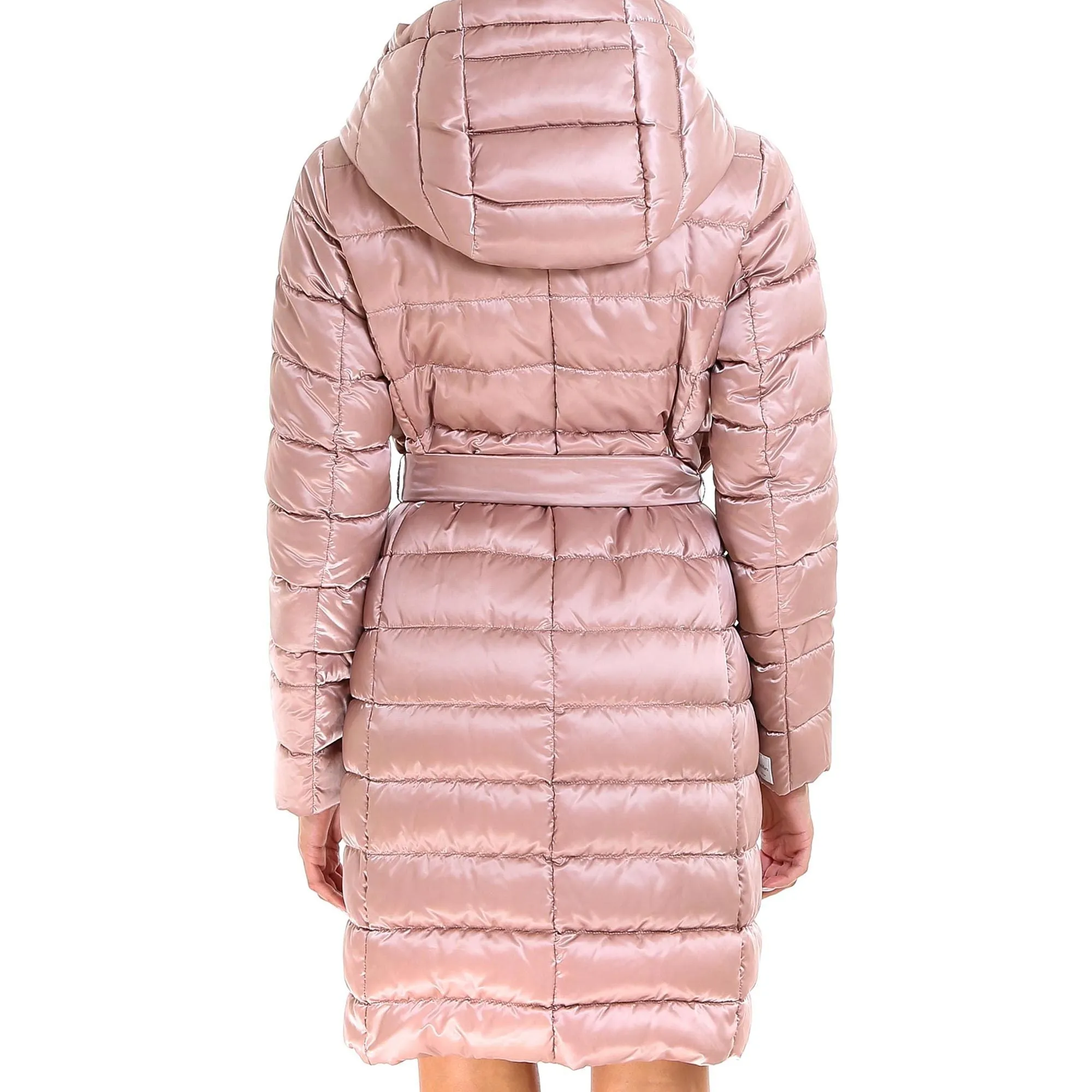 'S Max Mara Quilted Hooded Coat