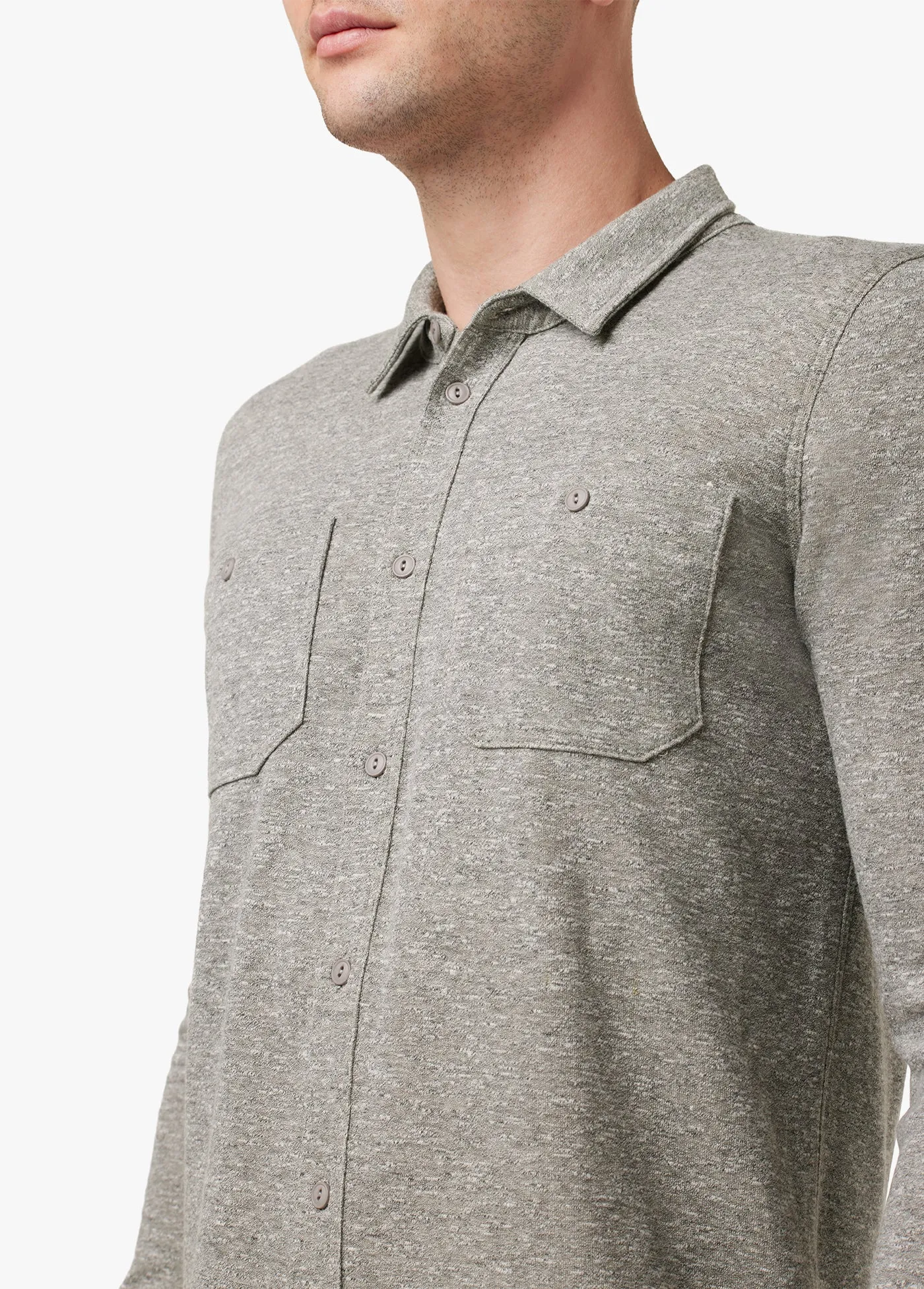 SLUB UTILITY SHIRT