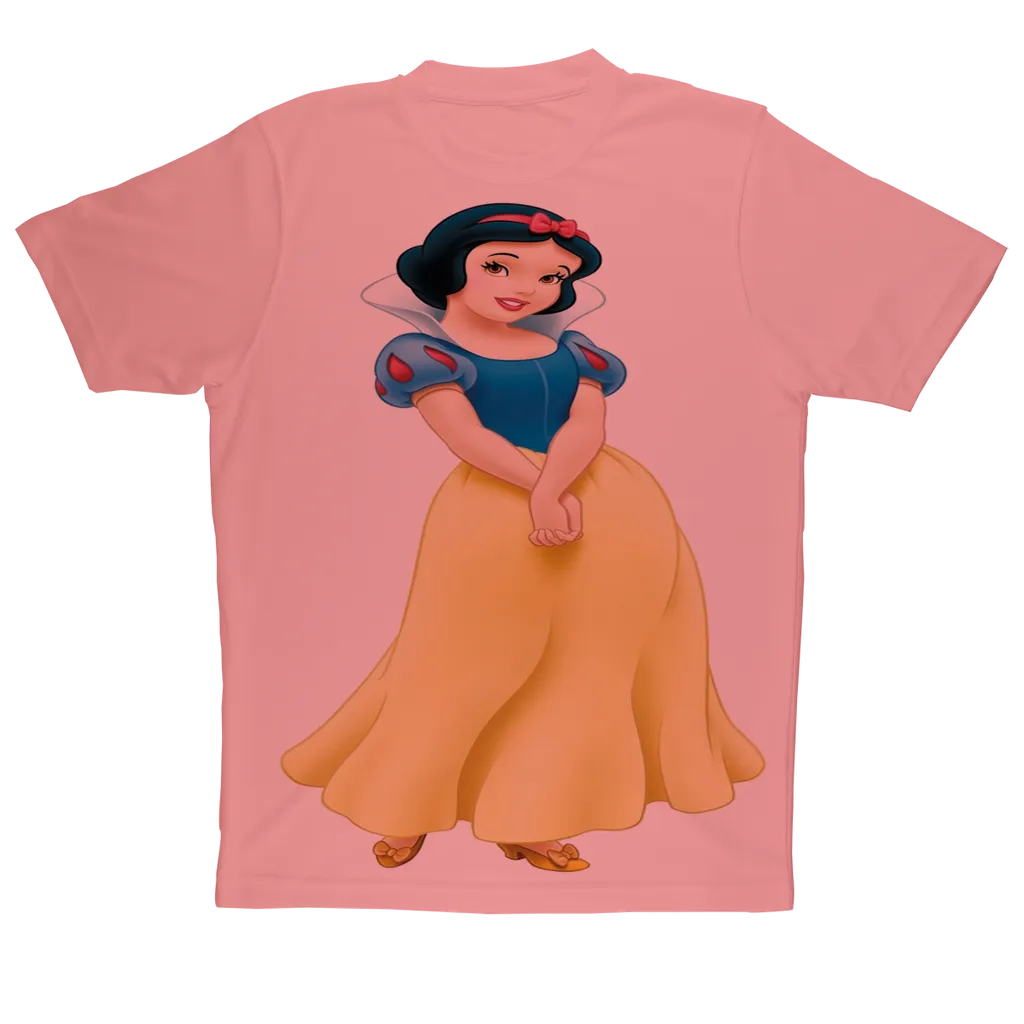 snow white Sublimation Performance Adult T-Shirt