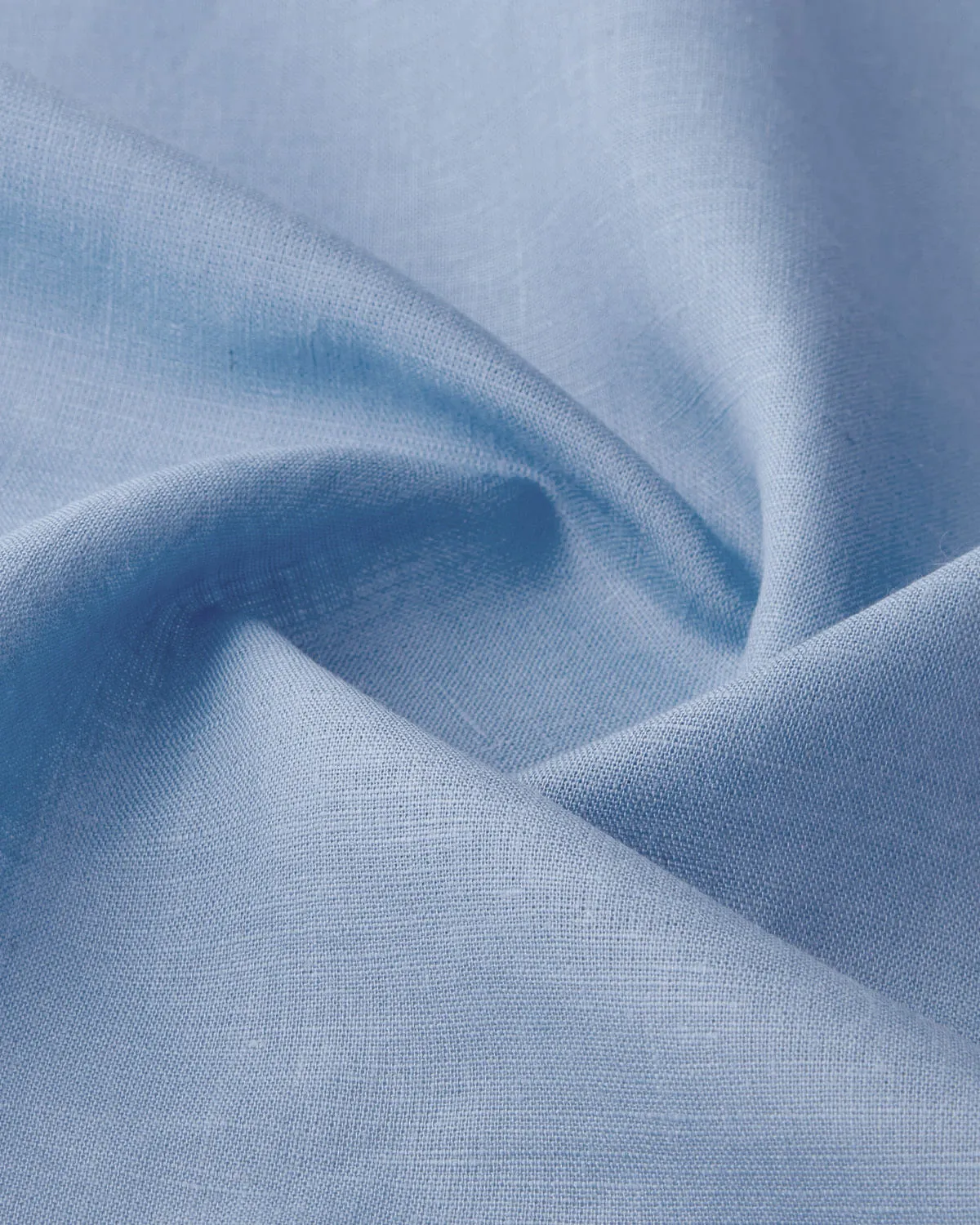 Soft Washed Linen Shirt - Blue