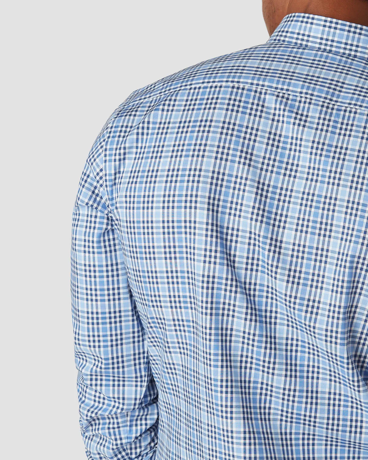 Somelos Blue Bane Checked Shirt