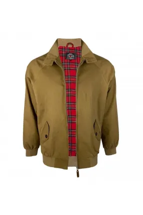 Trojan Records Men's TC1002 Classic Harrington Jacket Camel